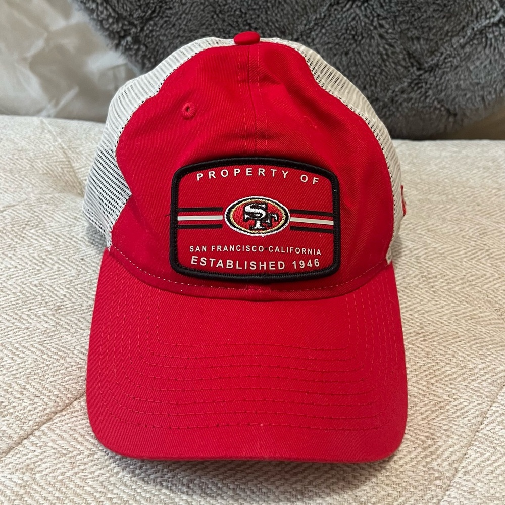 New Era Black and Red Cap